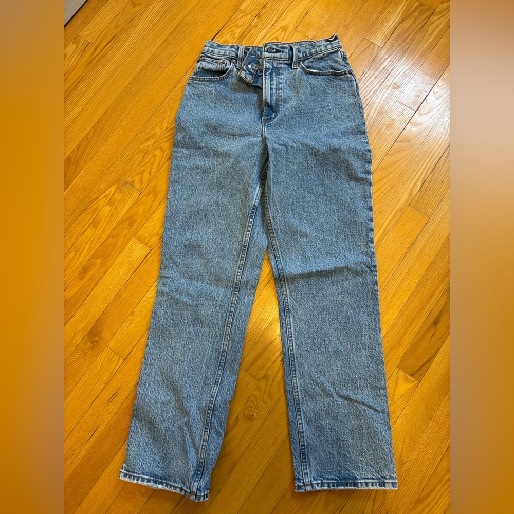 Abercrombie 90´s straight ultra high rise curve love jeans